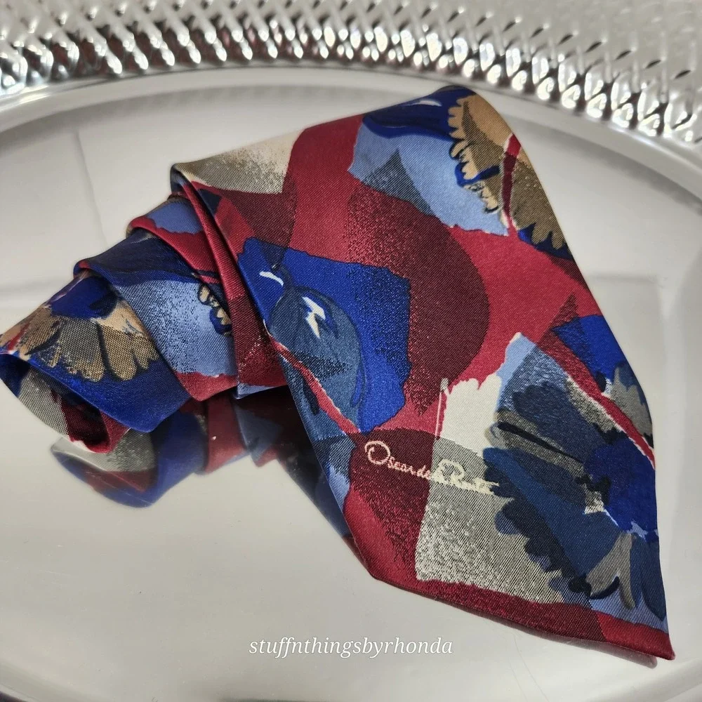 Vintage Necktie - Oscar De La Renta Studio - 57